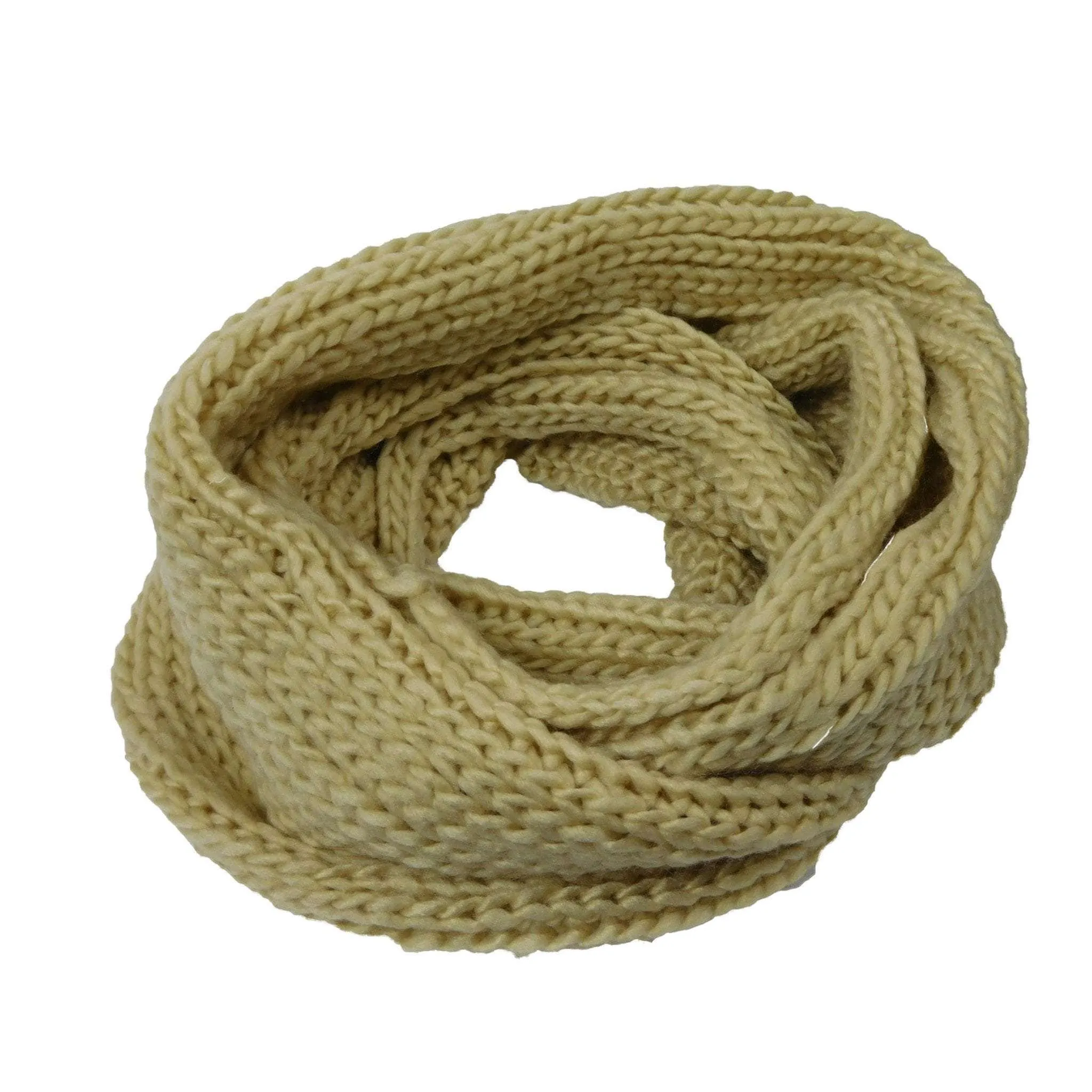 Knit Infinity Scarf