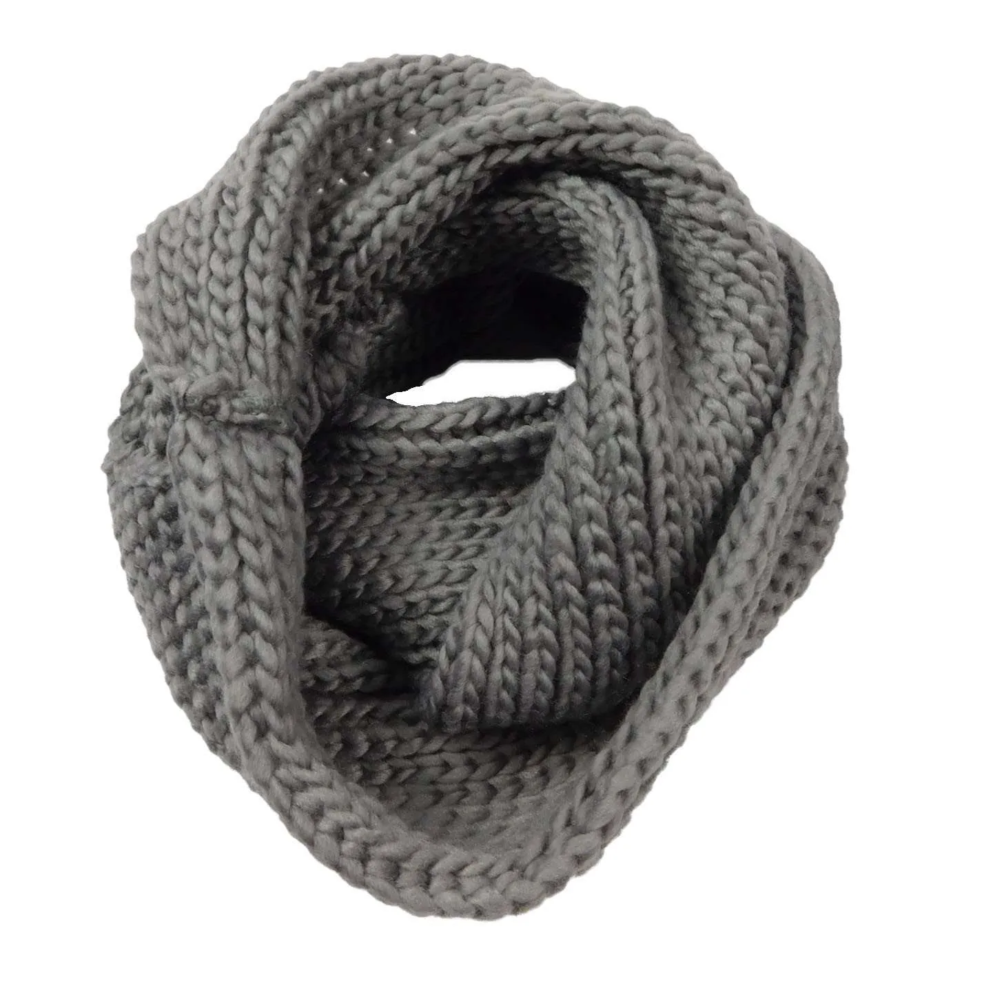 Knit Infinity Scarf