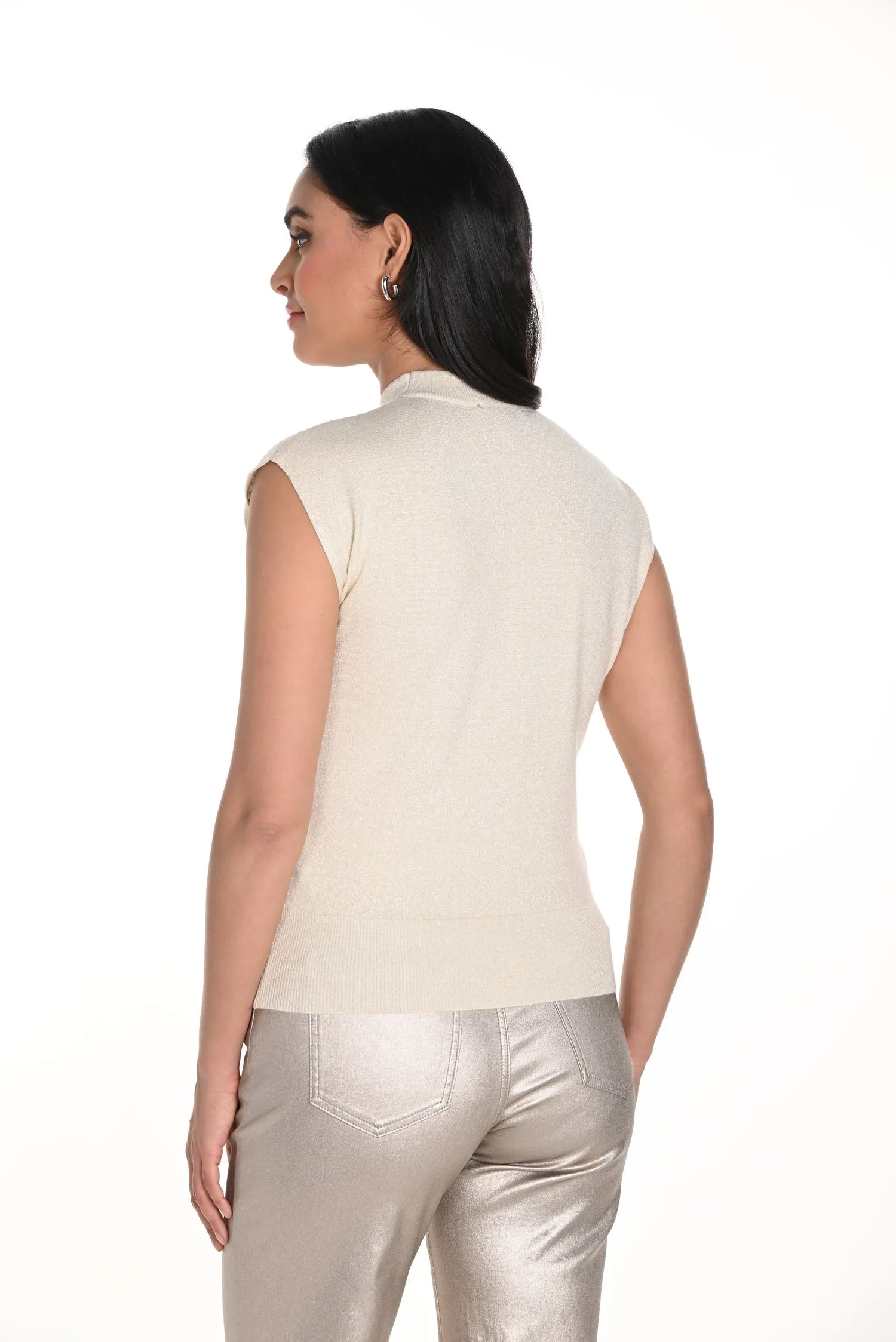 Knit Top Beige