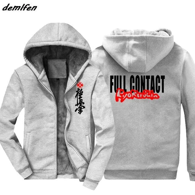 Kyokushin Karate   Hoodie Sweatshirt Jacket