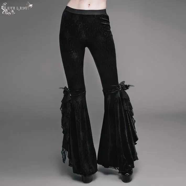 'Lazarus' Flared Gothic Pants