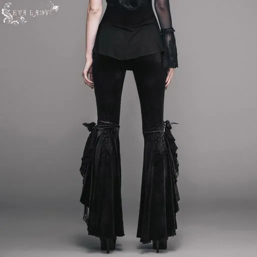 'Lazarus' Flared Gothic Pants