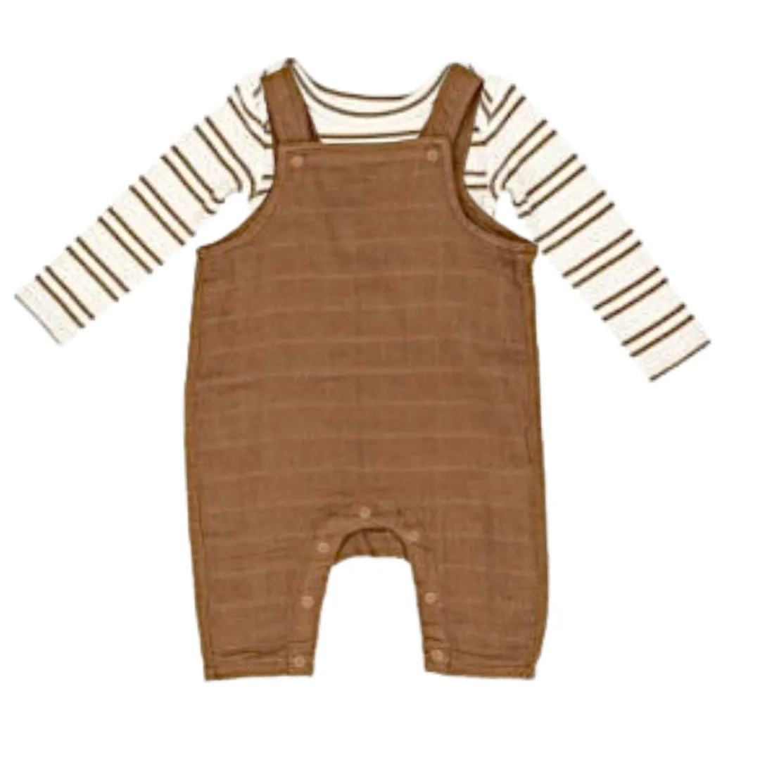 Light Brown Coverall Set
