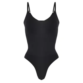 Lover-Beauty Bodysuit for Women Built in Bra Sleeveless Sculpting Thong Shapewear