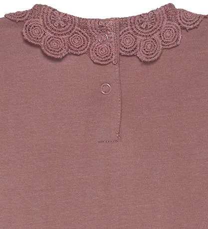 LS Onesie: Plain Rose Taupe