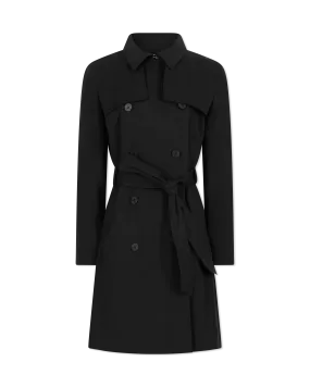 Makaras Belted Trench Coat