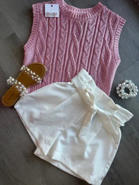 Make The Place Shimmer Sleeveless Metalic Top