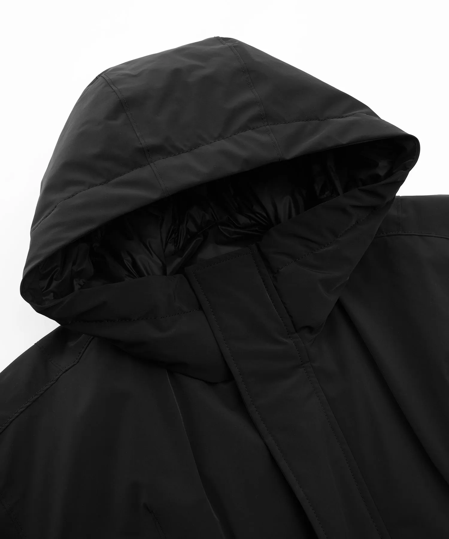 Mermaid Silhouette Work Down Coat