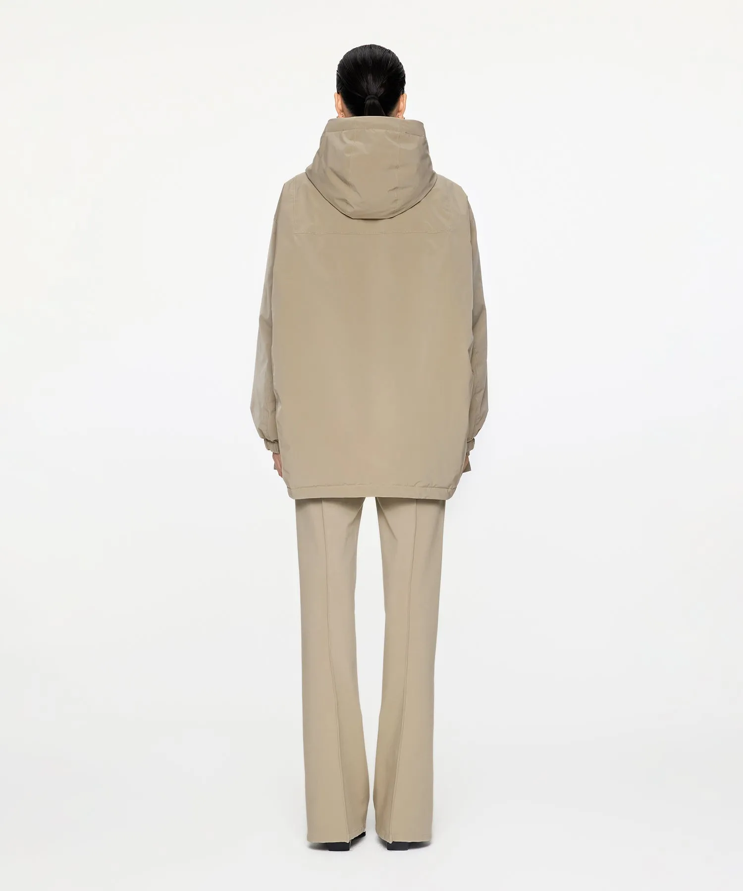Mermaid Silhouette Work Down Coat