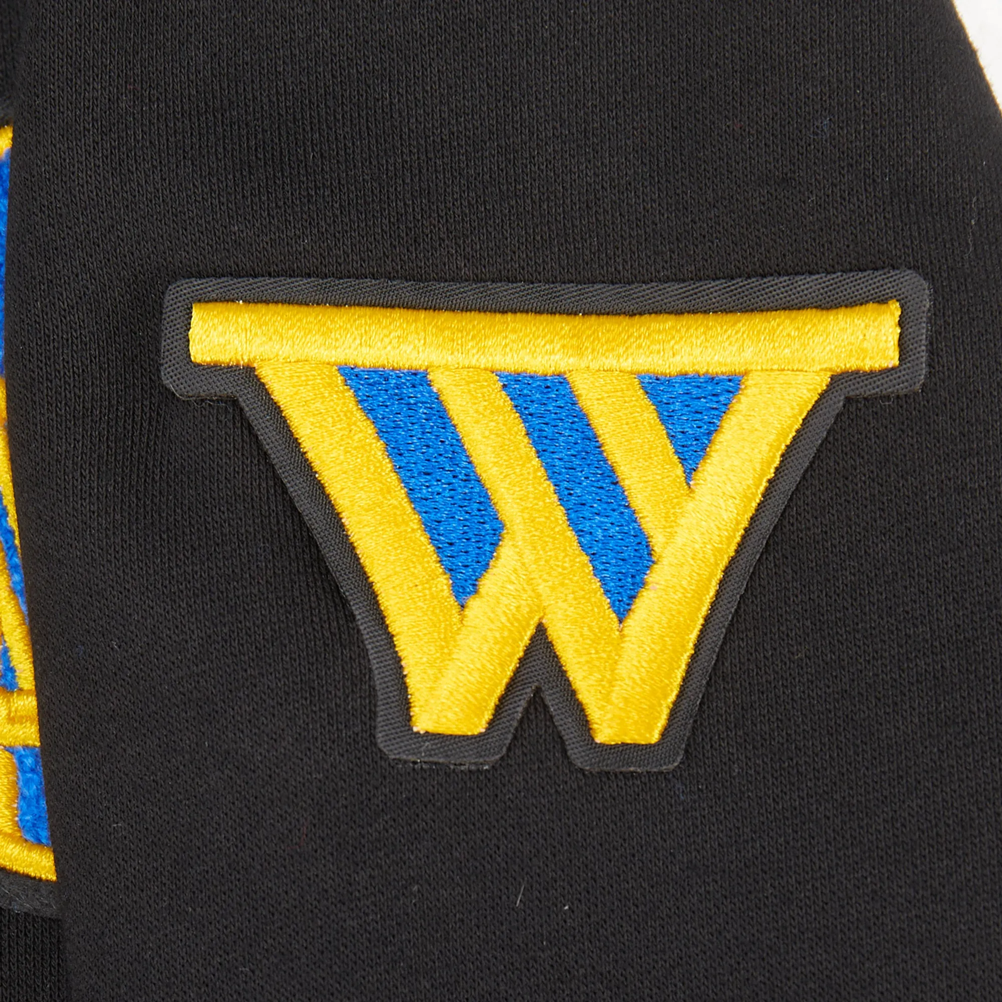NBA GOLDEN STATE WARRIORS CLASSIC LITTLE BOYS FLC PO HOODIE (BLACK)