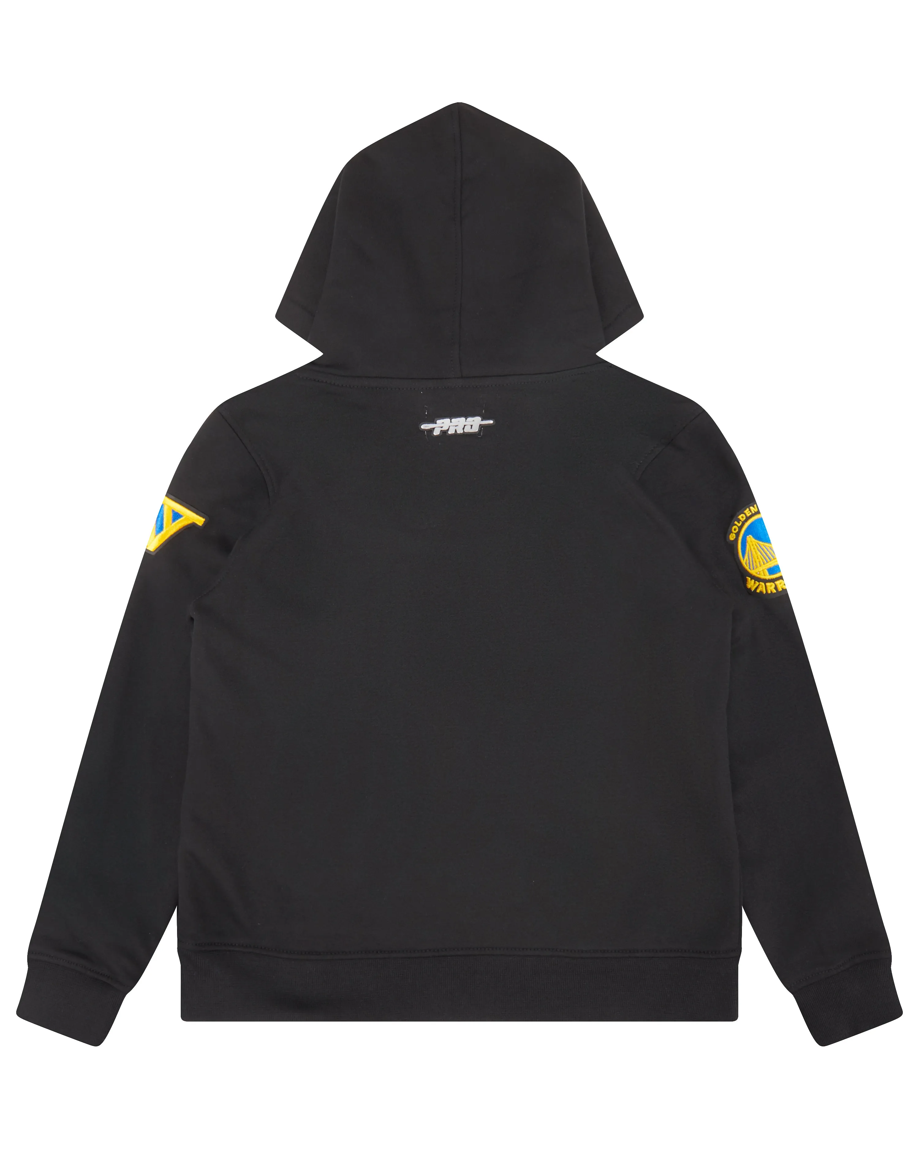 NBA GOLDEN STATE WARRIORS CLASSIC LITTLE BOYS FLC PO HOODIE (BLACK)