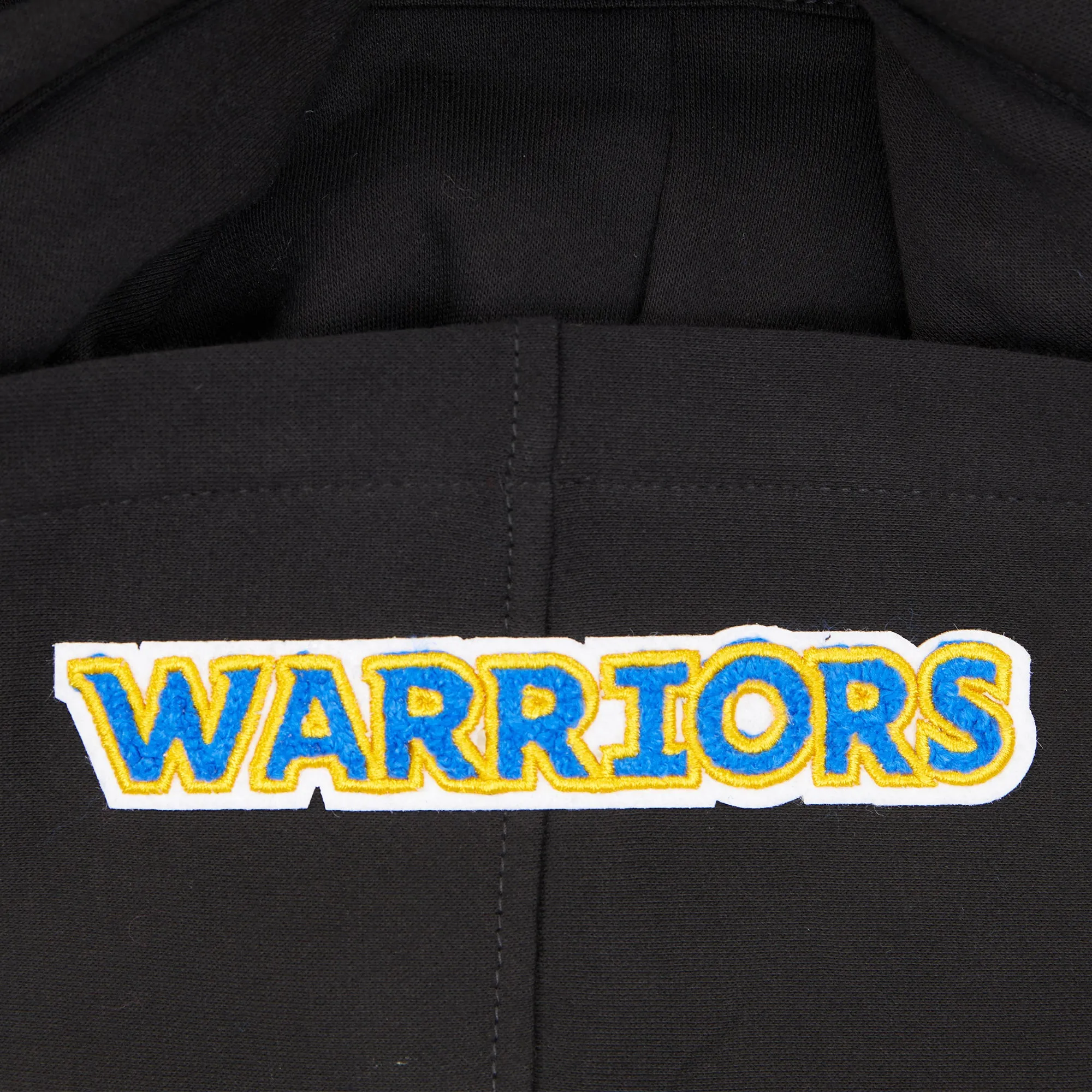 NBA GOLDEN STATE WARRIORS CLASSIC LITTLE BOYS FLC PO HOODIE (BLACK)
