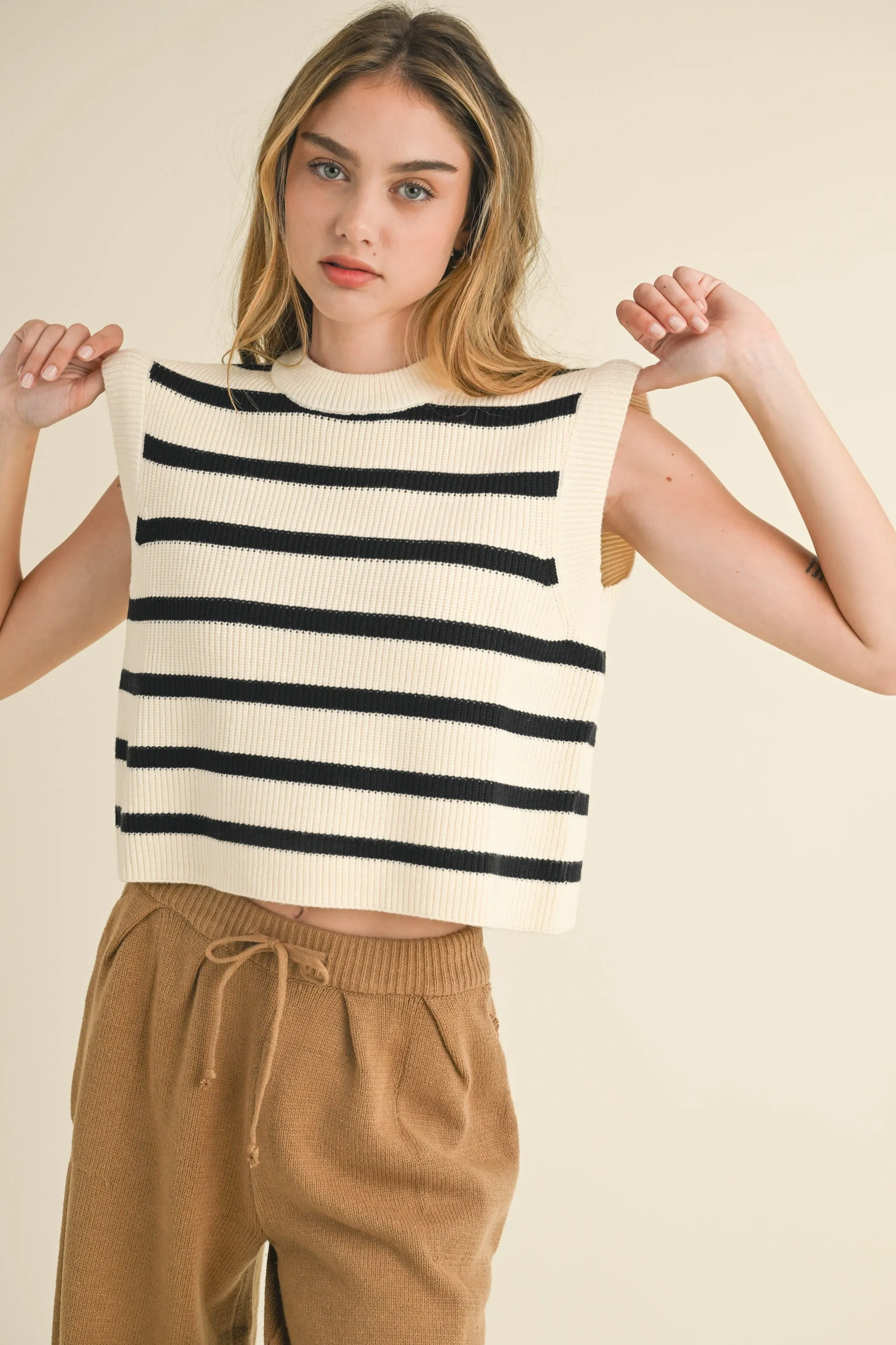 Nina Striped Sweater