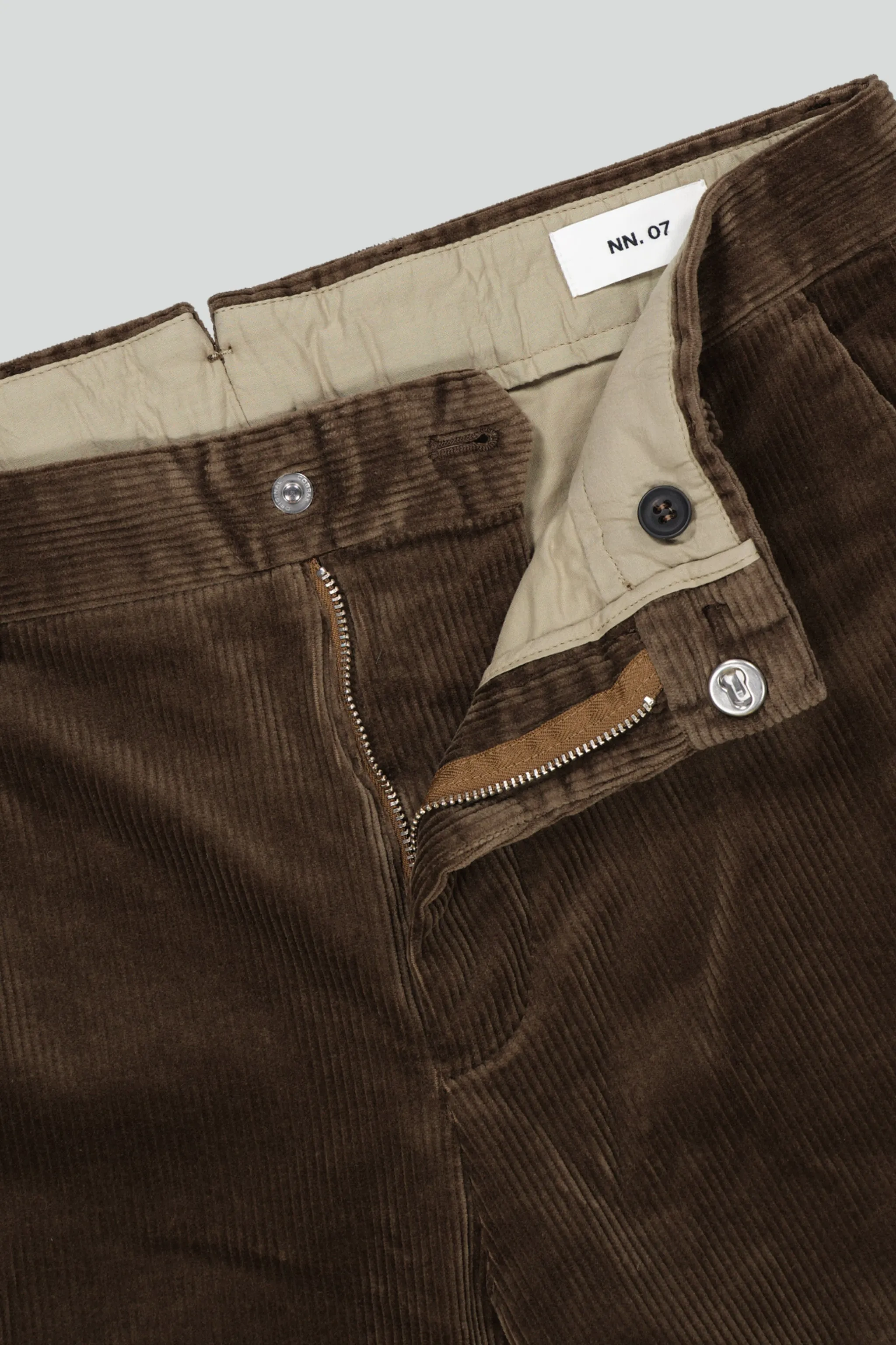 No Nationality Theo Cord Pant - Shitake