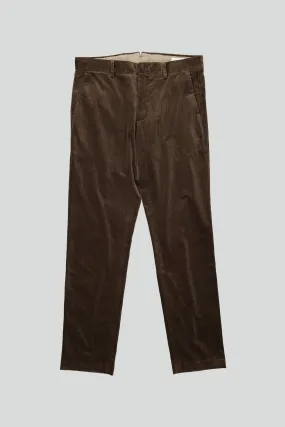 No Nationality Theo Cord Pant - Shitake