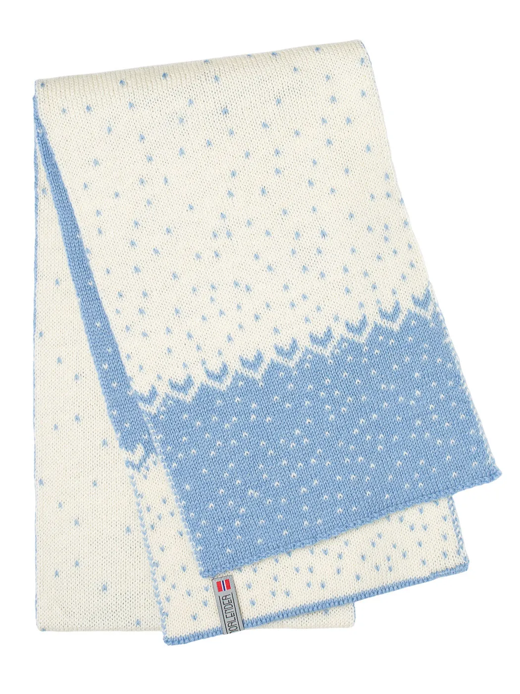 Norlender - Snow Storm Scarf - Blue/Green/Yellow/Pink