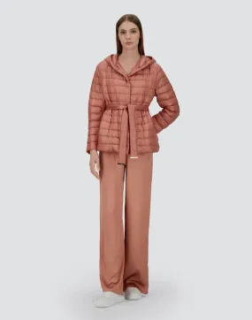 Nylon ultralight jacket - dark pink