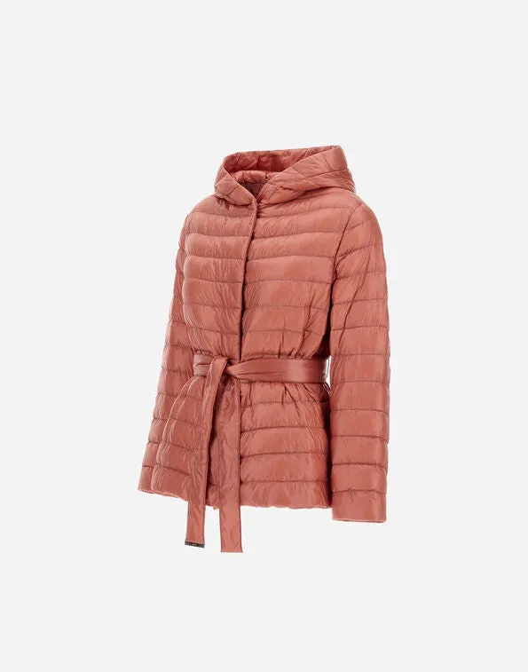 Nylon ultralight jacket - dark pink