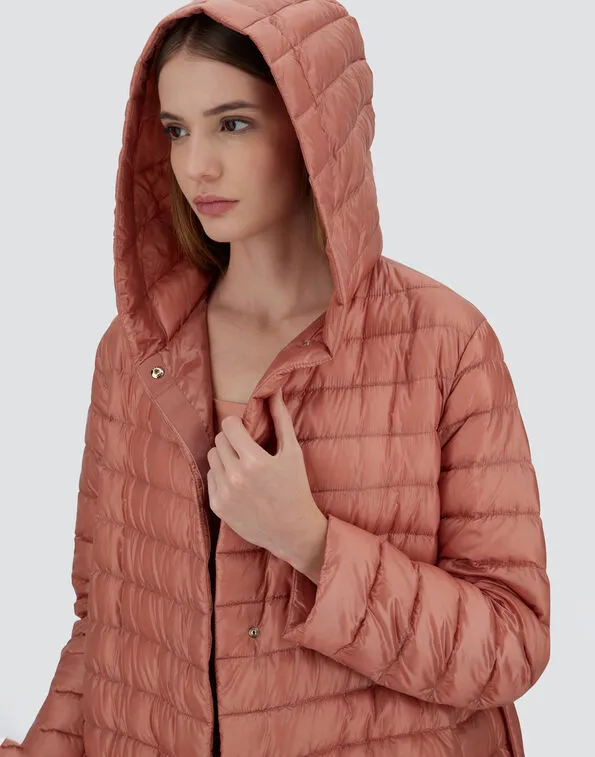 Nylon ultralight jacket - dark pink