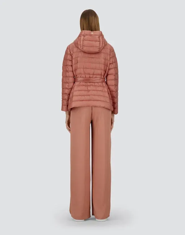 Nylon ultralight jacket - dark pink