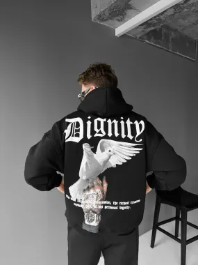 Oversize Dignity Hoodie - Black