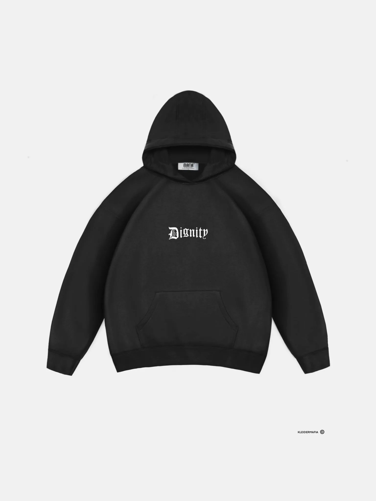 Oversize Dignity Hoodie - Black