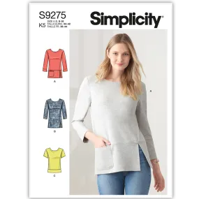 Pattern: Simplicity 9275 Knit Top