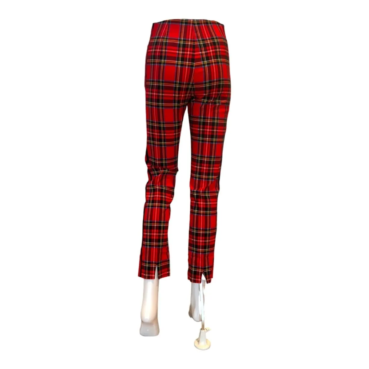 Pull on Pants | Red Duke of York Plaid
