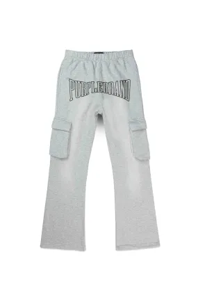 PURPLE BRAND P476 Mwt Fleece Flared Cargo Pants Mens Apparel