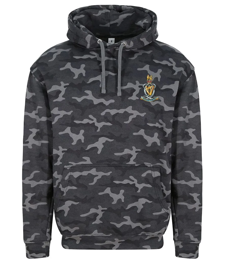 Queen's Royal Hussars Full Camo Hoodie