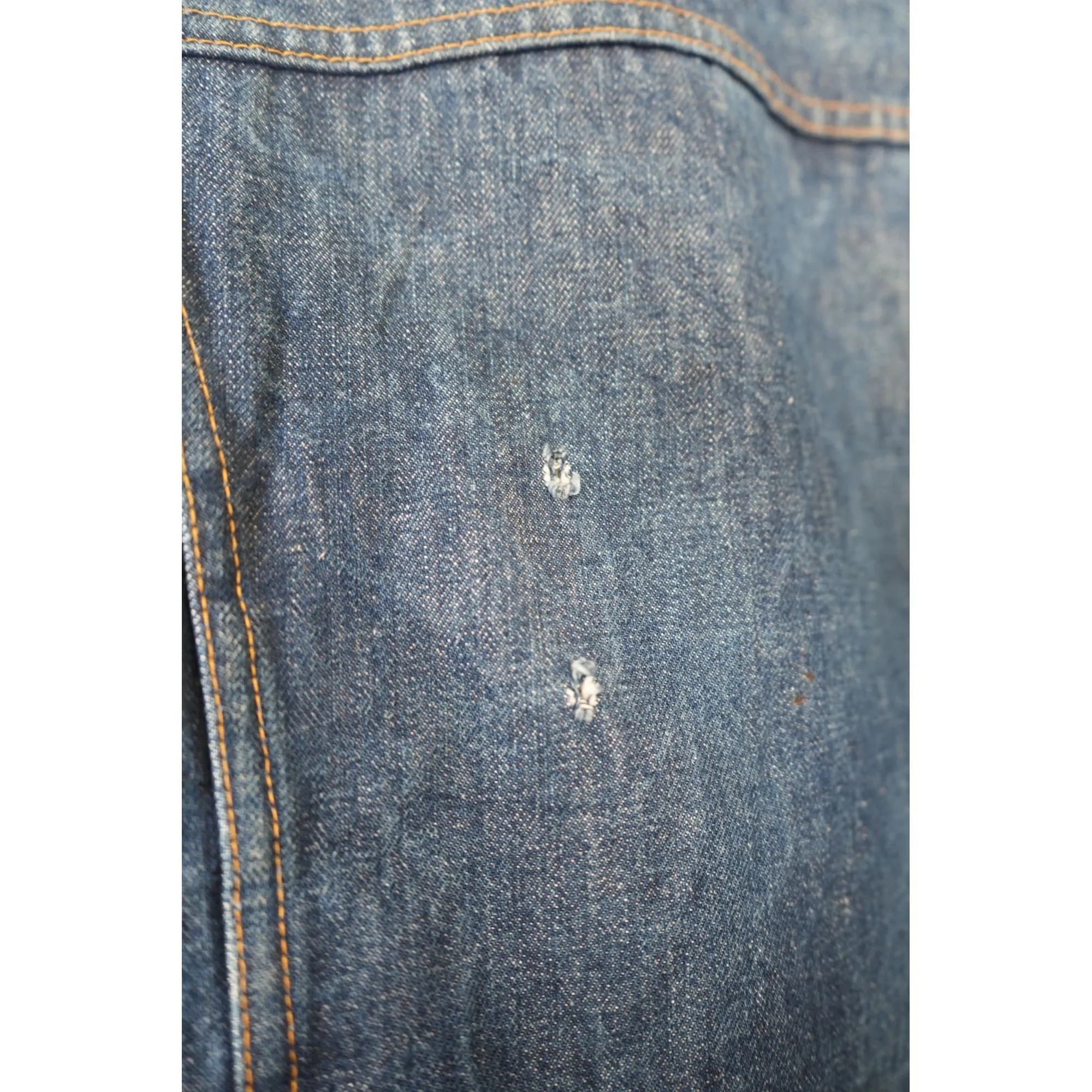 "Retail" Vintage Levi's 71605 0217 Sherpa Lined Denim Trucker Jacket Blue Size 48 Men's