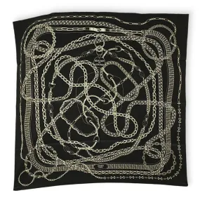 Reaction En Chaines 90 Black Scarf