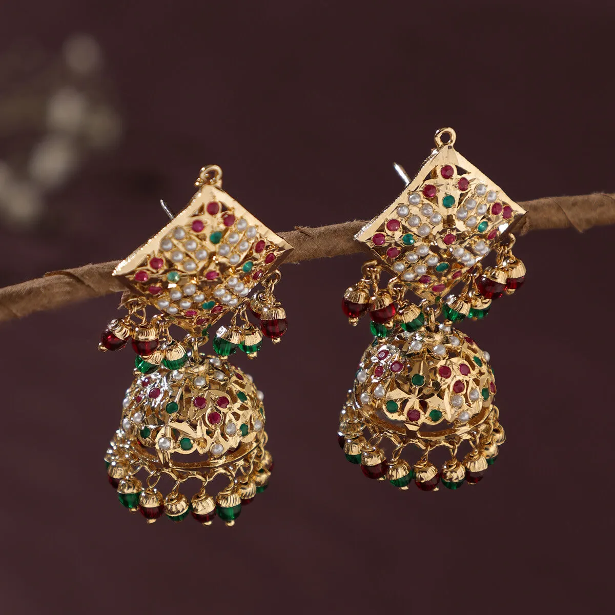 RHOMBUS JHUMKI