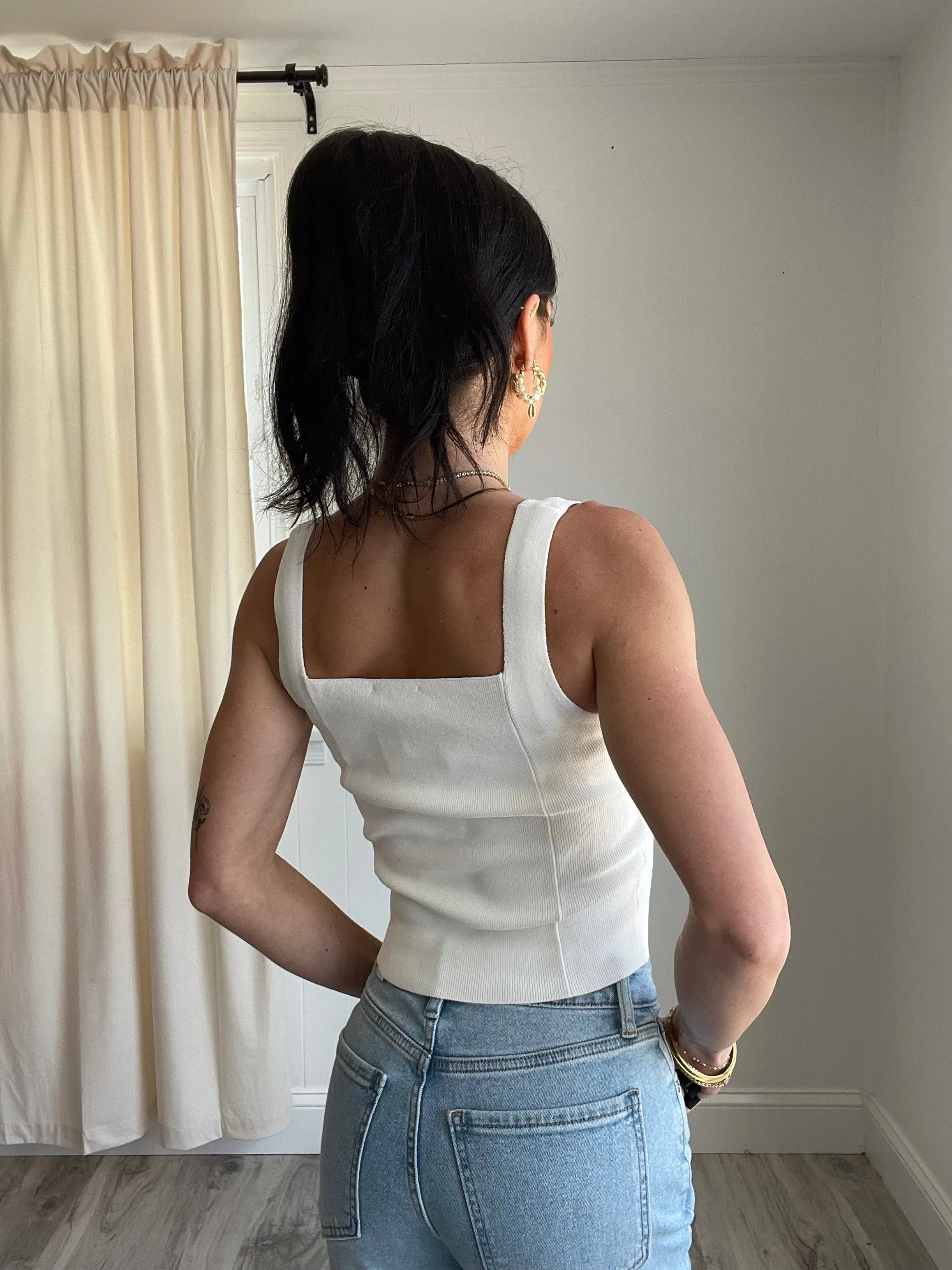 Santorini Knit Tank Top