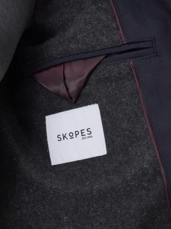 Skopes Navy SHOWERPROOF RAINCoat