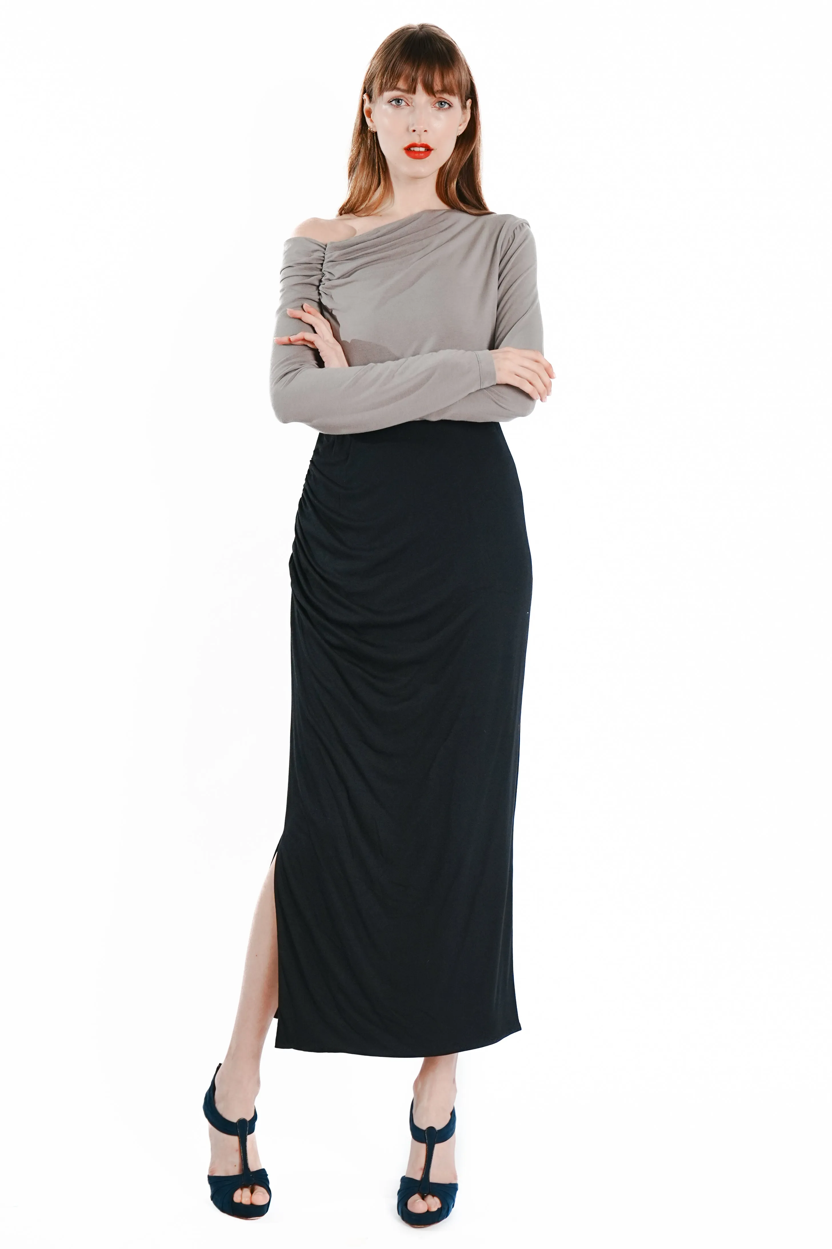 Soran Drop Shoulder Jersey Top