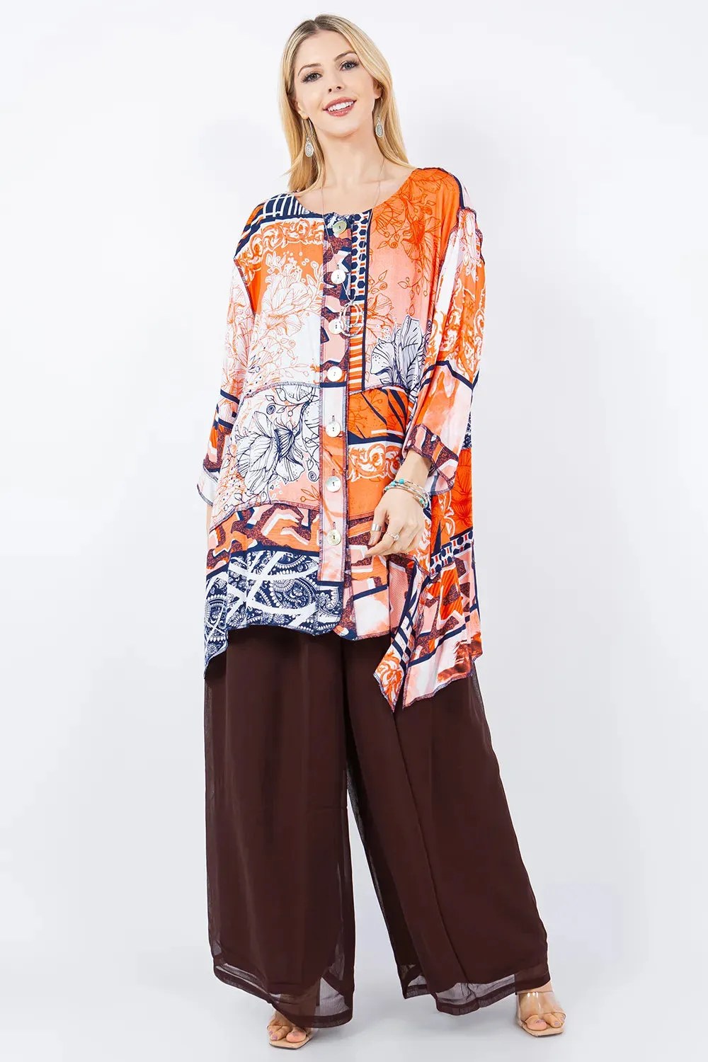 Sterling Style Short Happy Coat - 5744SCH NAUTICAL