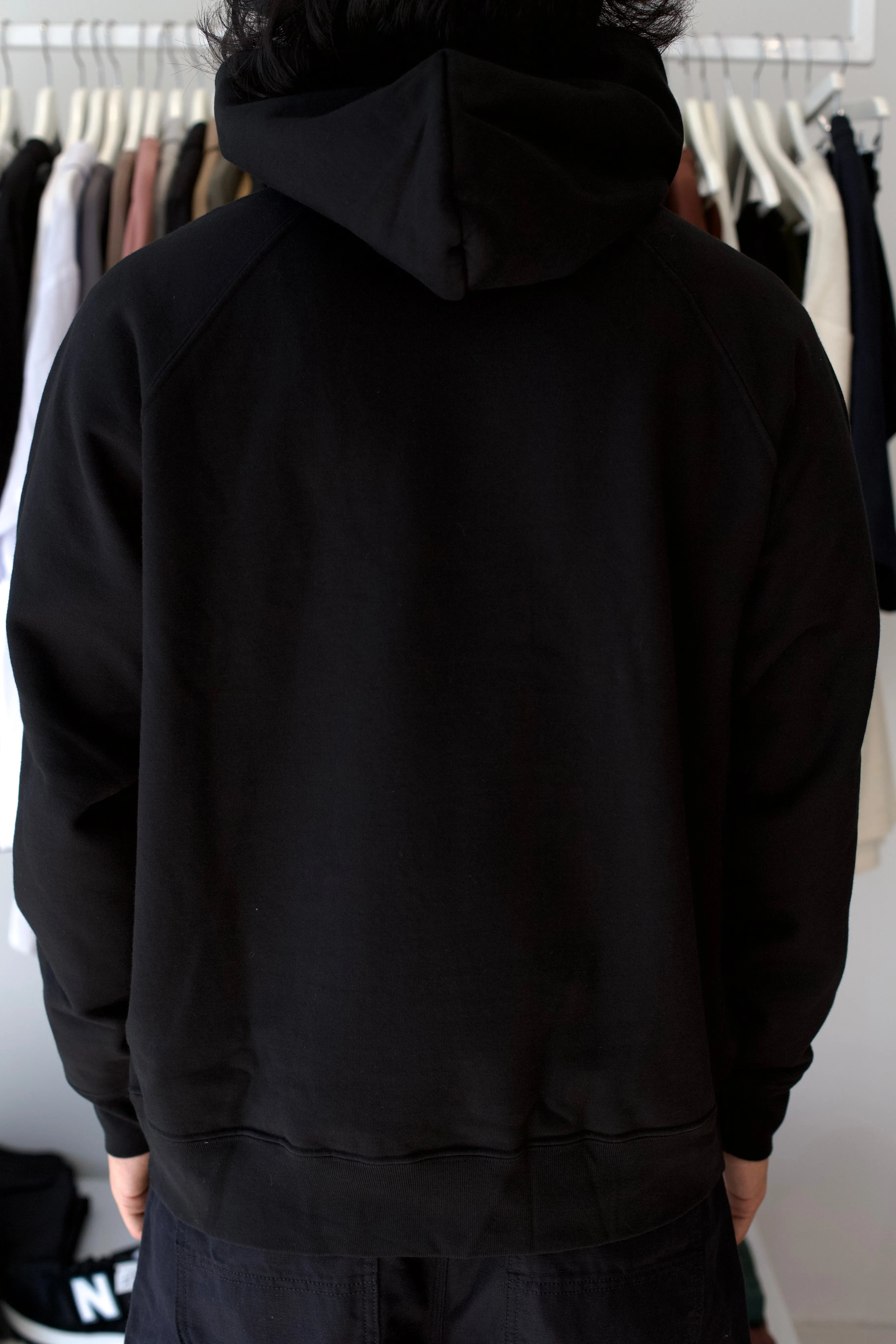 Super Weighted Hoodie Black