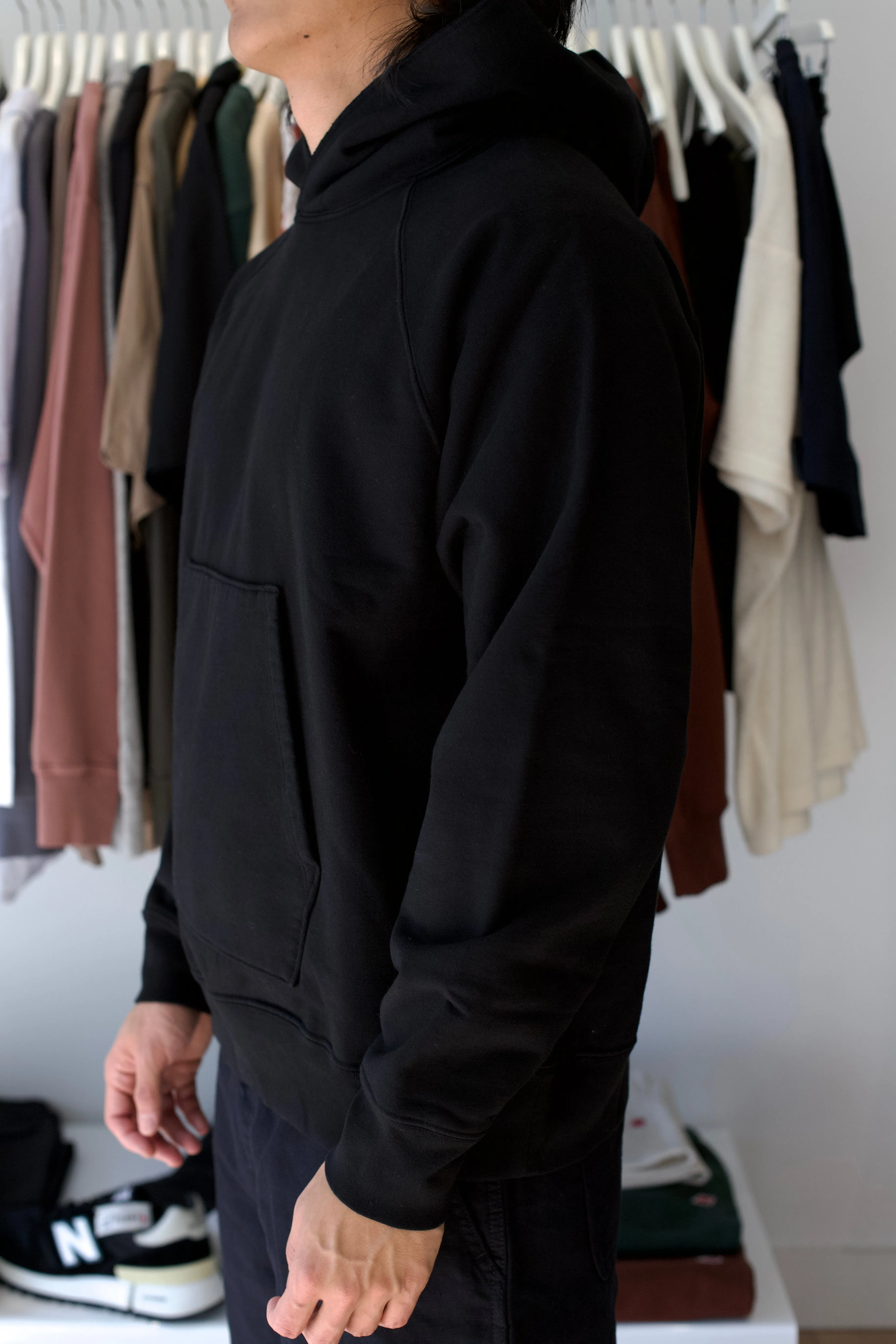 Super Weighted Hoodie Black