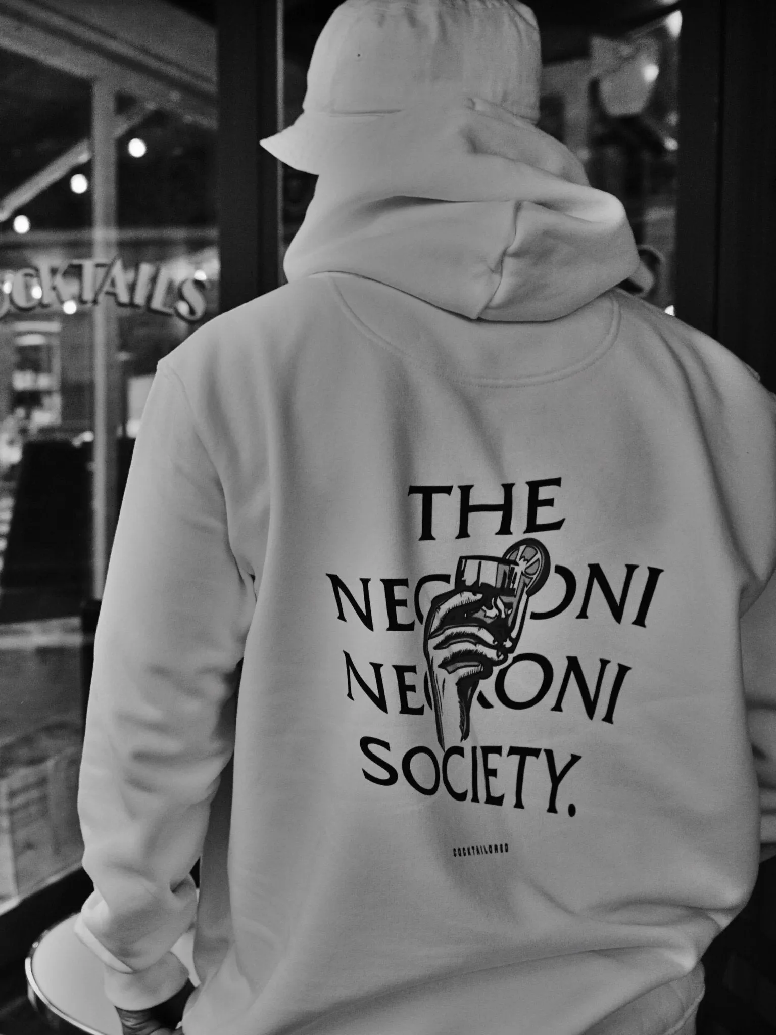 The Negroni Society eco hoodie