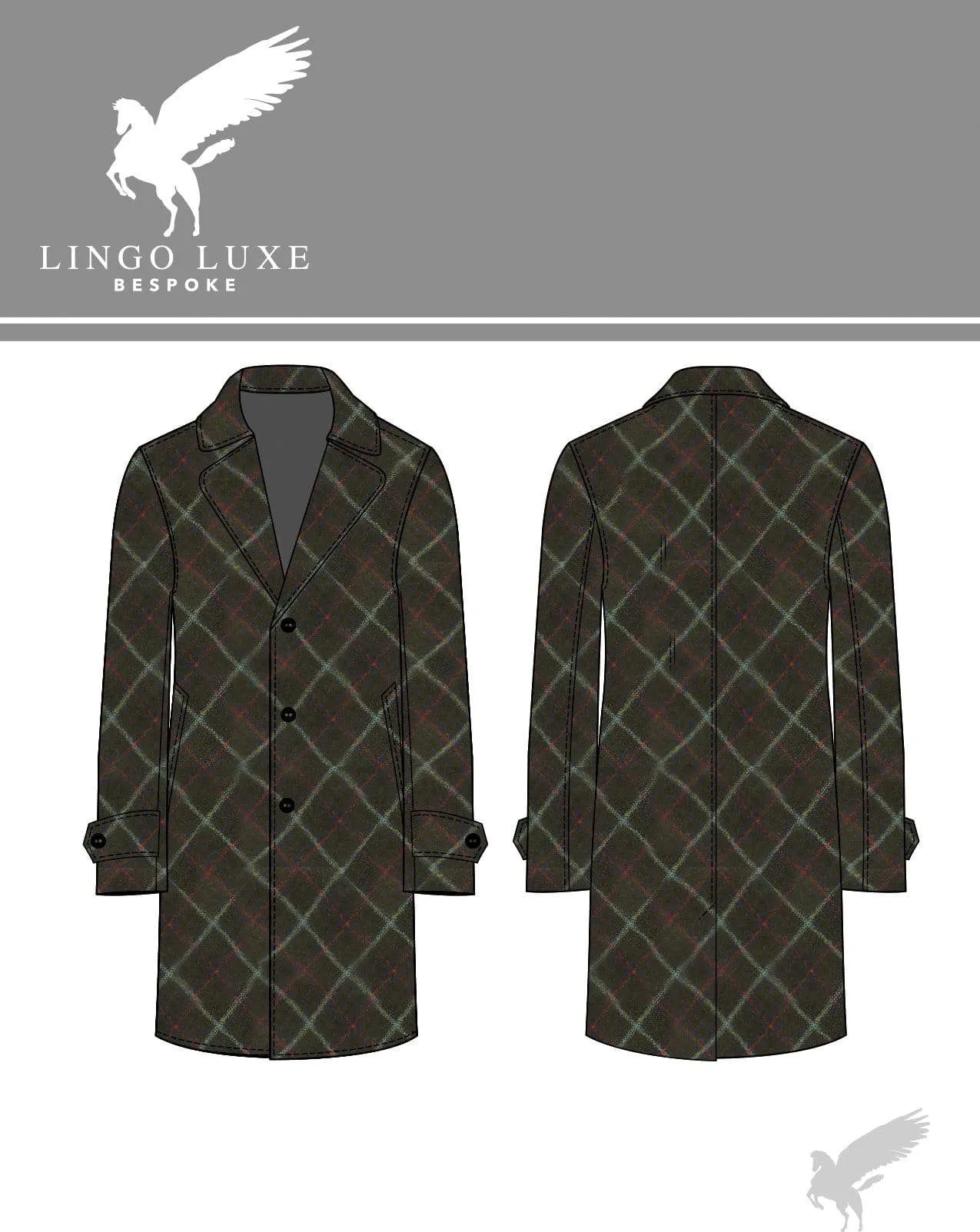 The Stately Overcoat | Tartan