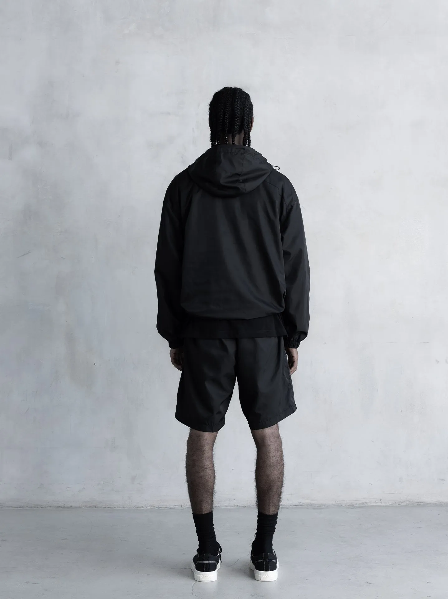 Track Hoodie - Black