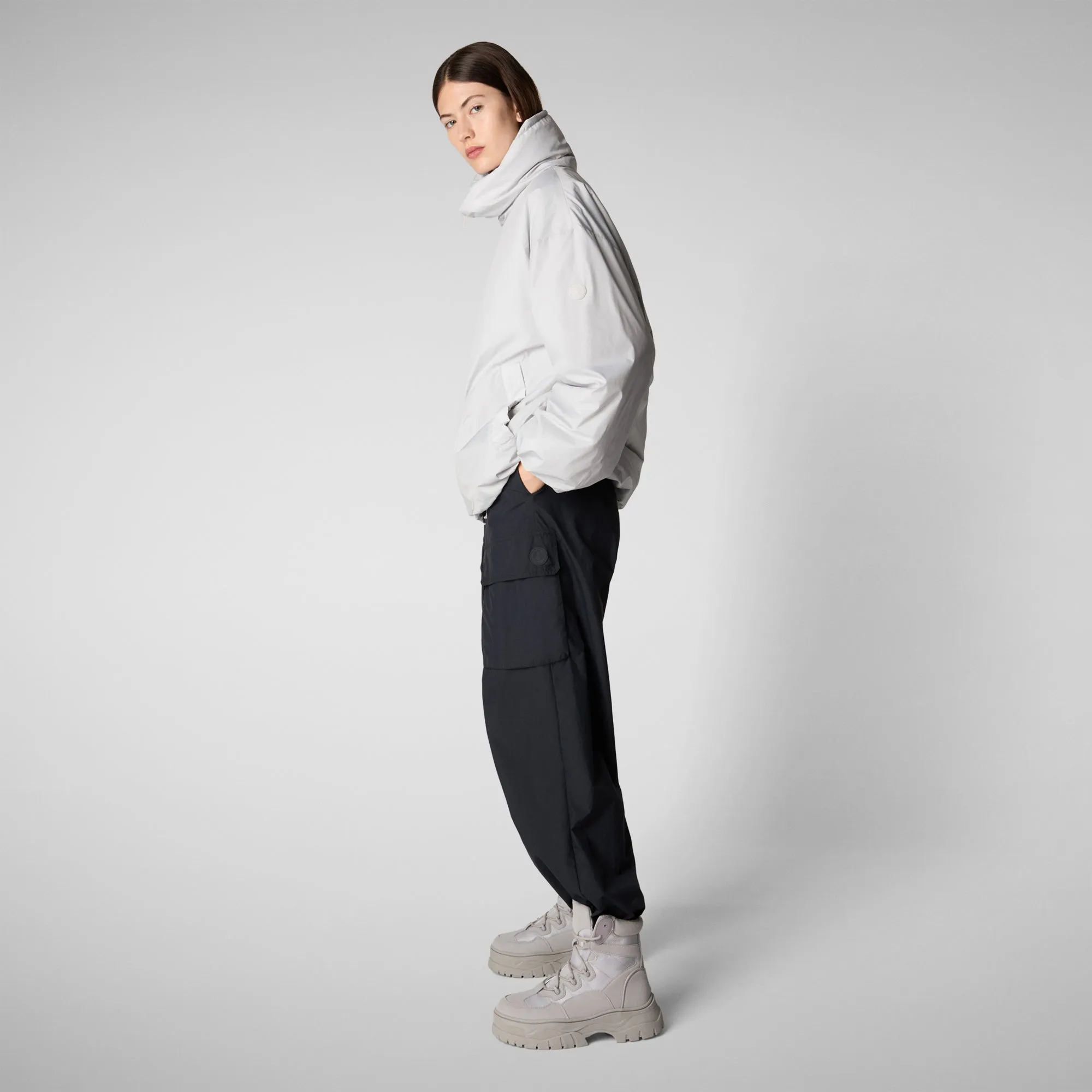 Women's jacket Cissy in FOG GREY