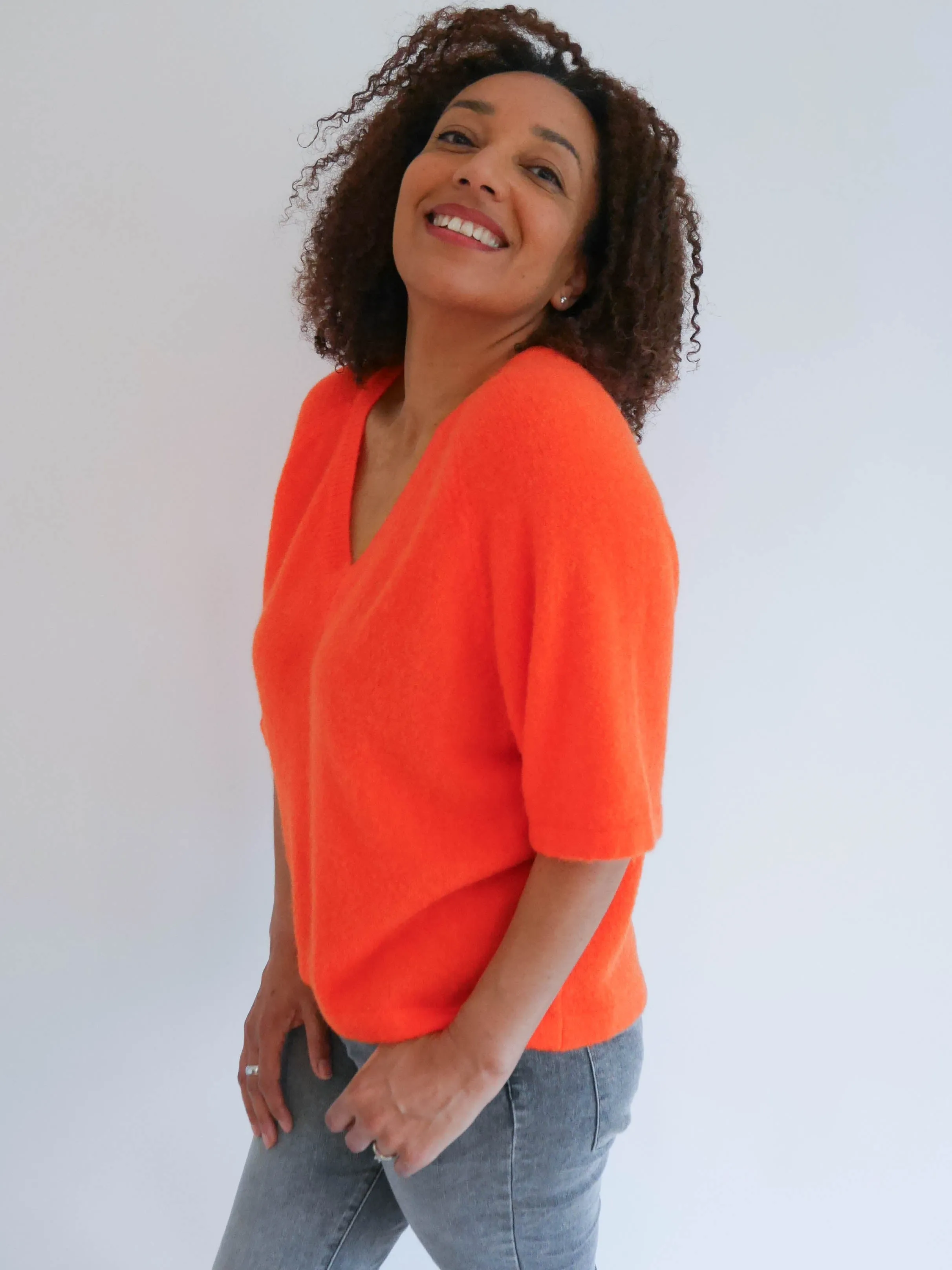 Zara Knit Orange