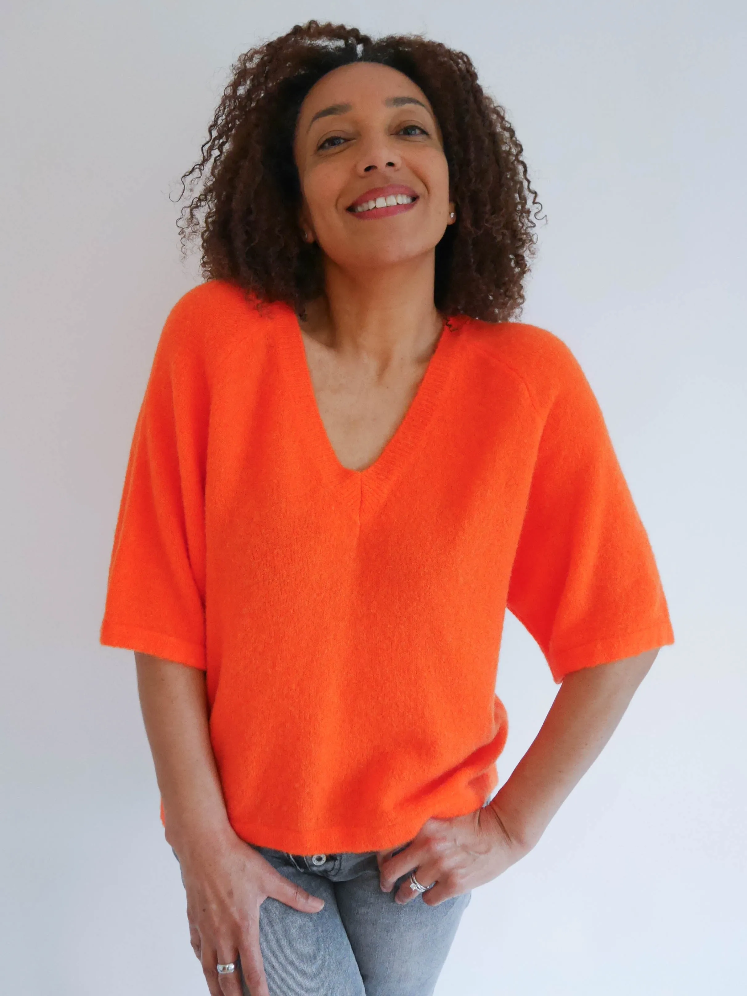 Zara Knit Orange