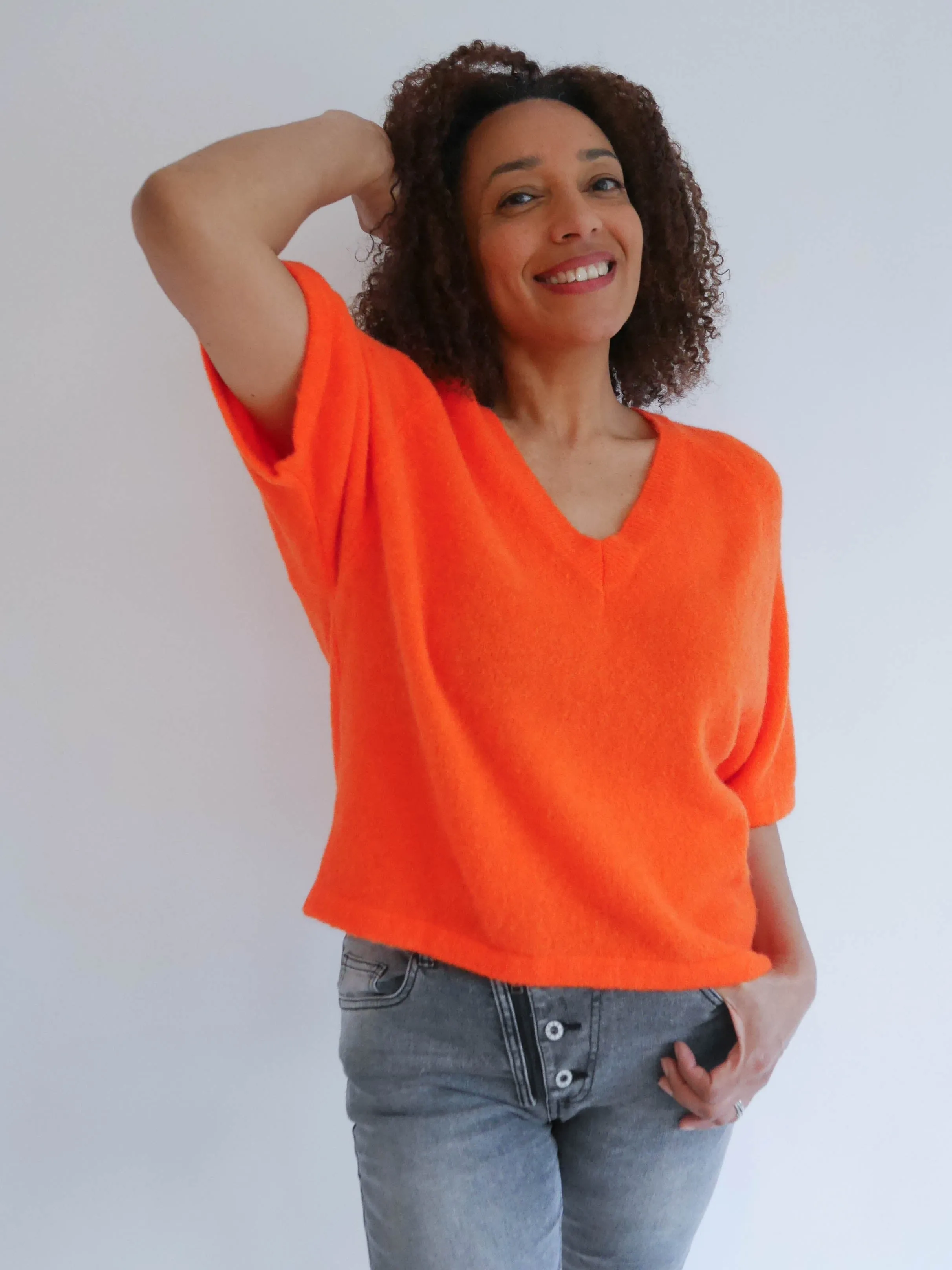 Zara Knit Orange