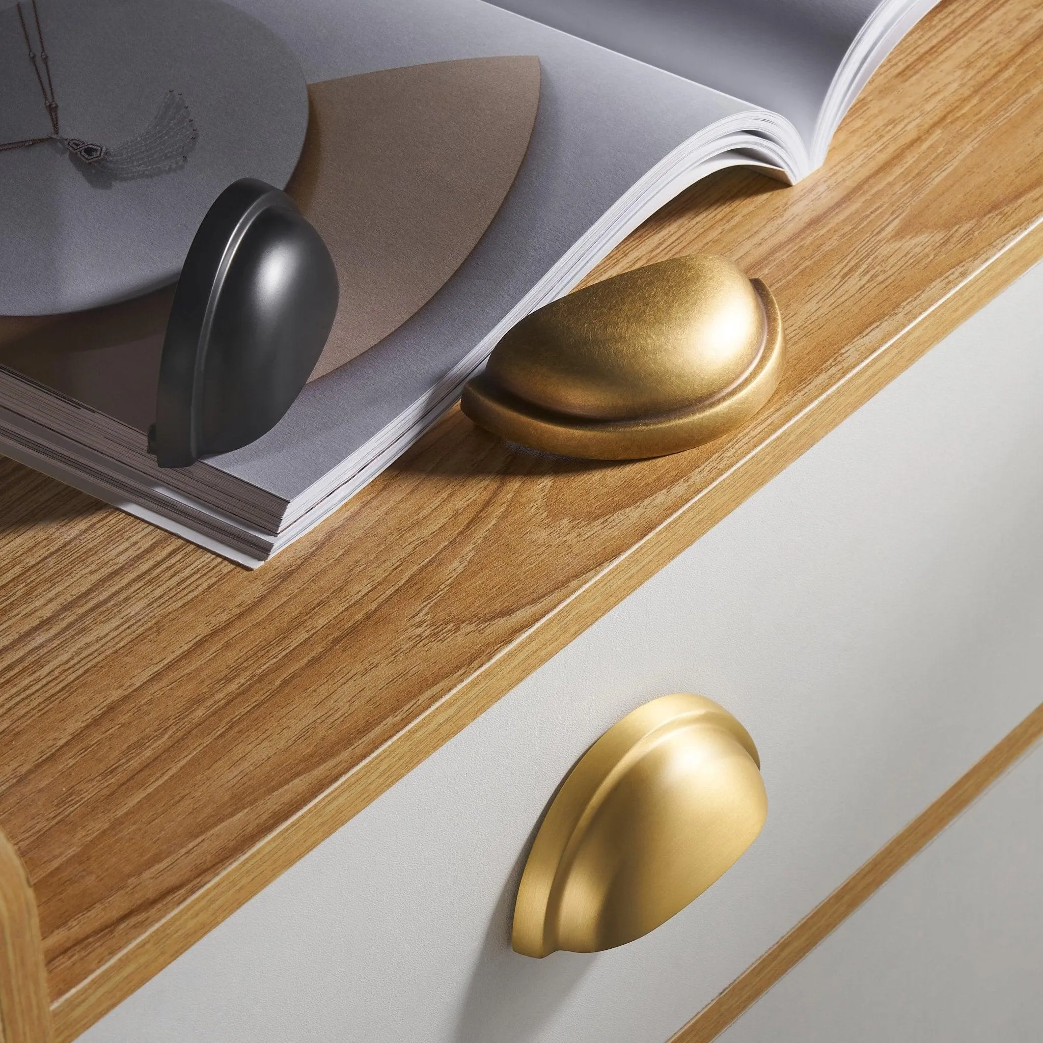 ZERRIN /  Solid Brass Shaker Handles